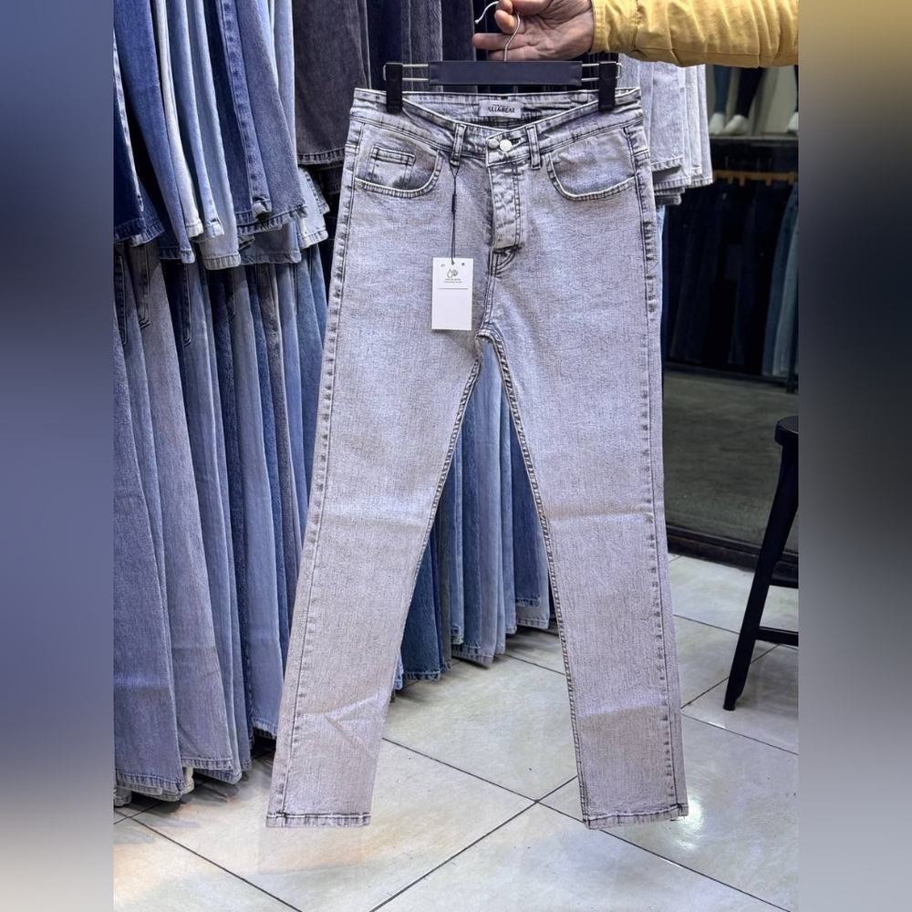 Straight men's jeans( full cache)